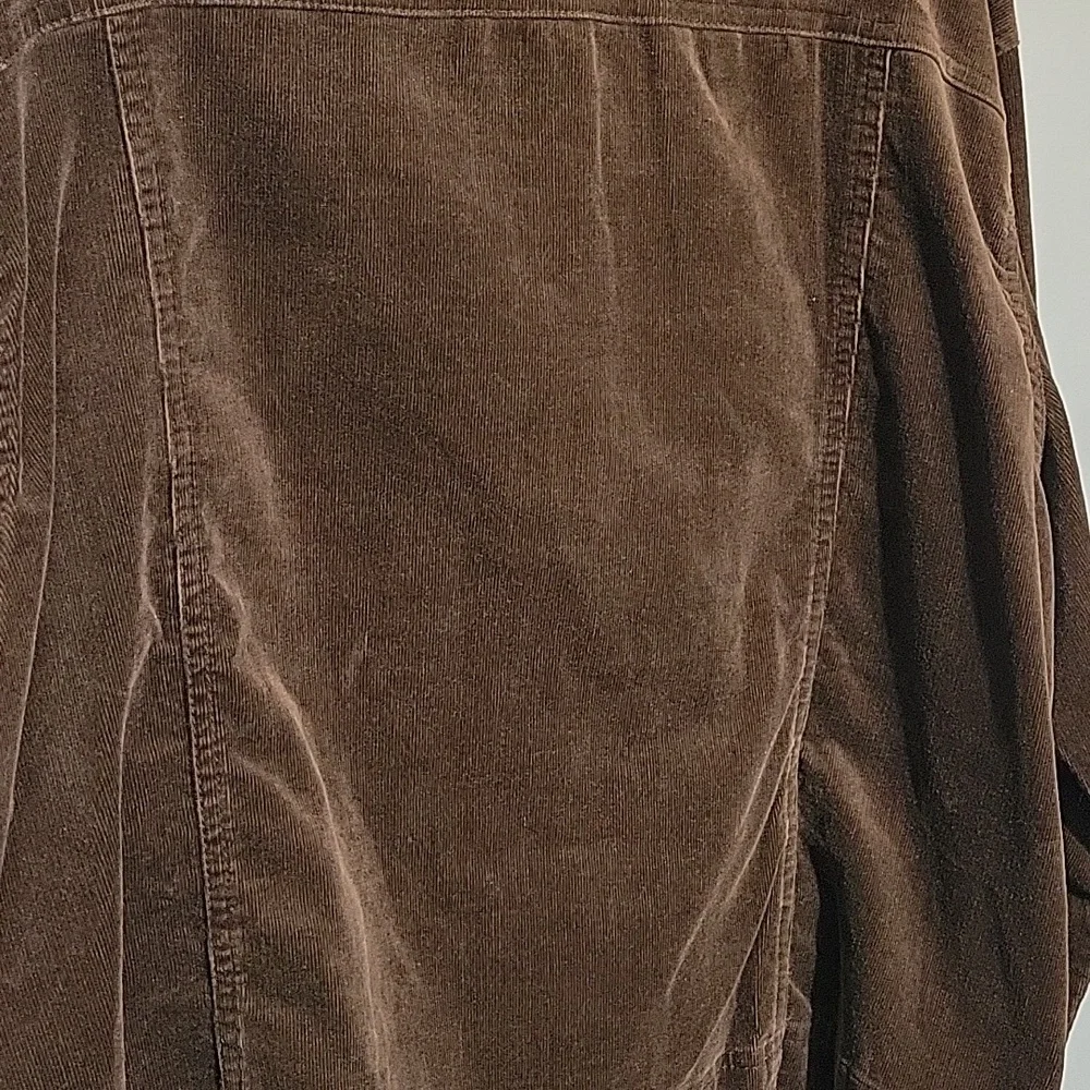 Chico's Womens Corduroy Brown Jacket -  Size 3/XL - Picture 6 of 9